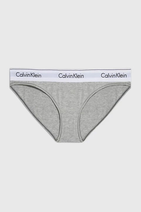 Kadın Bikini Külotu Modern Pamuk - Gri - CALVIN KLEIN