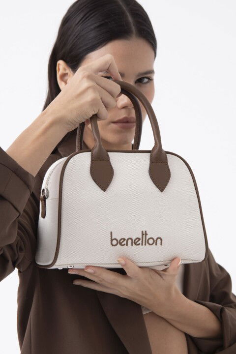 Kadın Bnt Kol Çantası - Bej - BENETTON