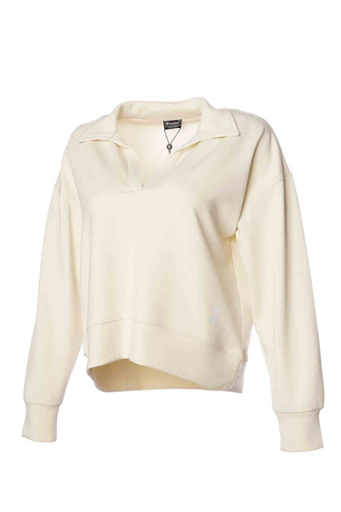 Kadın Bolette Sweatshirt - Bej - 4