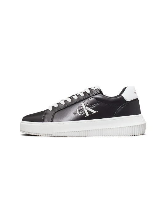 Kadın CHUNKY CUPSOLE MONO LTH WN Sneaker-Siyah - 1