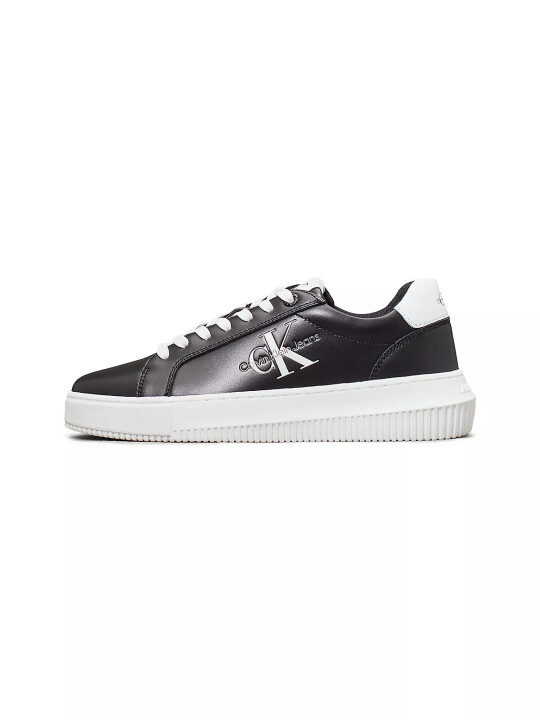 Kadın CHUNKY CUPSOLE MONO LTH WN Sneaker-Siyah - CALVIN KLEIN