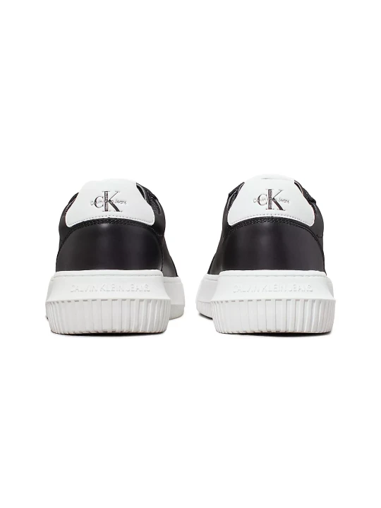 Kadın CHUNKY CUPSOLE MONO LTH WN Sneaker-Siyah - 4