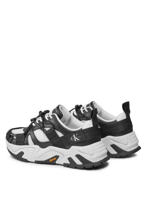 Kadın CHUNKY RUNNER VIBRAM MIX ML FAD Sneaker Ayakkabı - Siyah Beyaz - 2