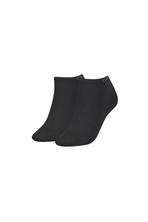 Kadın Ck 2'li Sneaker Çorap - Siyah - Calvin Klein