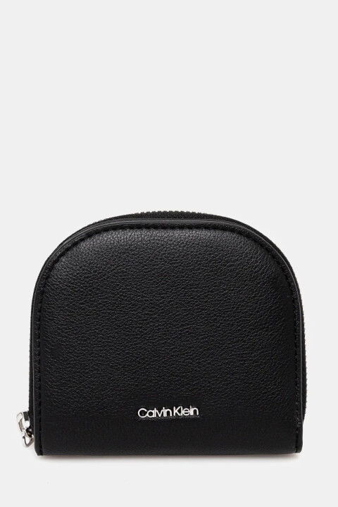 Kadın Ck Glide Dome Cüzdan - Siyah - Calvin Klein