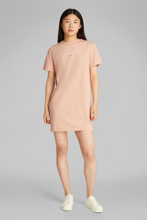 Kadın Ck Gradient Monologo Elbise - Pembe - Calvin Klein