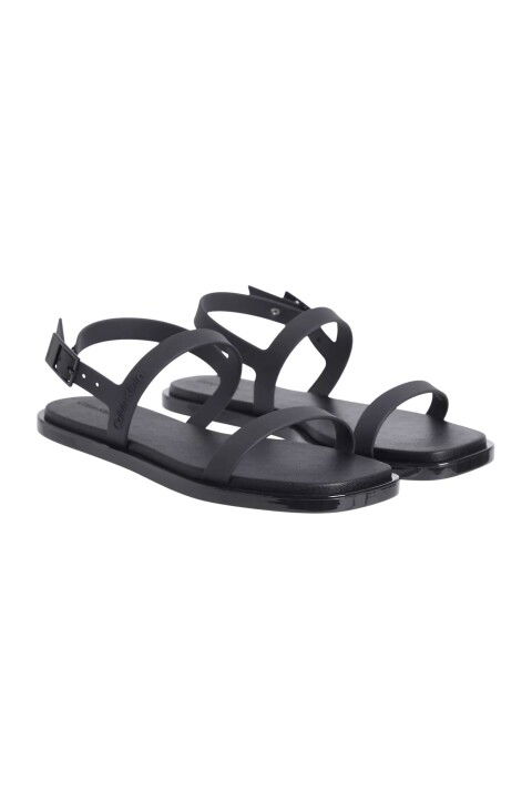 Kadın Ck Jelly Sandalet - Siyah - Calvin Klein
