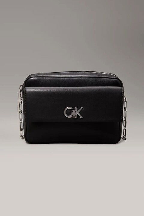 Kadın Ck Pocket Camera Bag Çapraz Çanta - Siyah - Calvin Klein