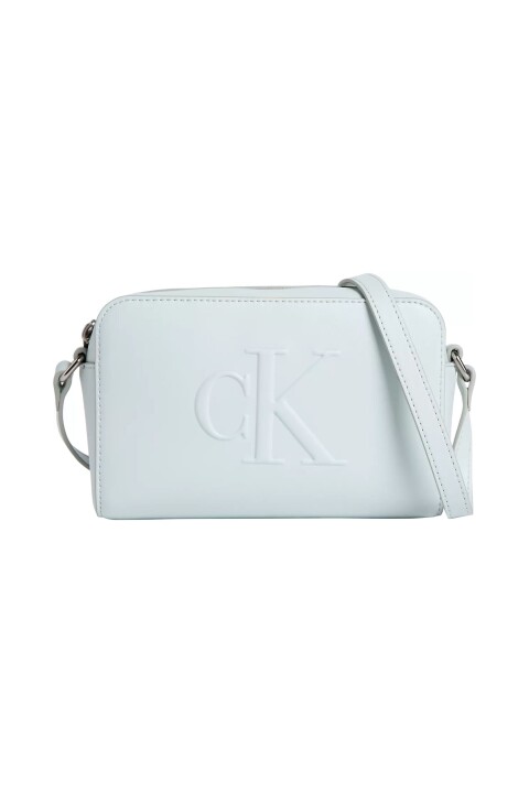 Kadın Ck Sculpted Camera Çanta - Açık Mavi - Calvin Klein