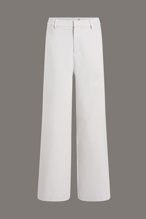 Kadın Ck Wide Leg Milano Pantolon - Beyaz - Calvin Klein