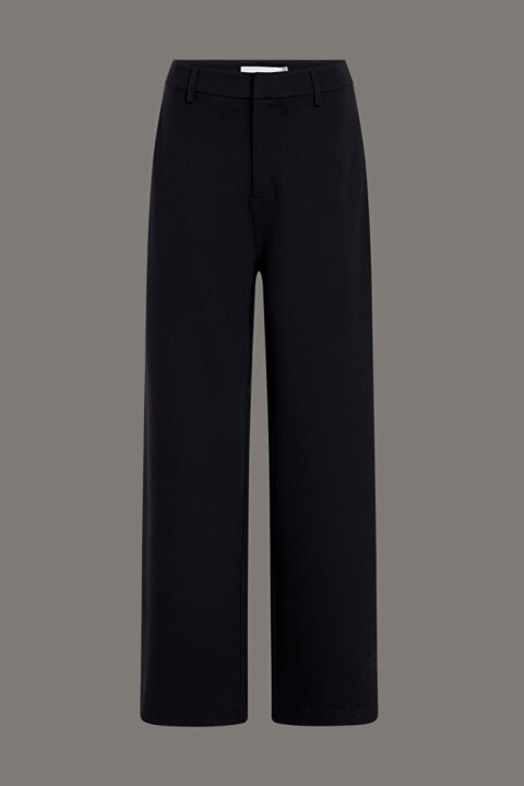 Kadın Ck Wide Leg Milano Pantolon - Siyah - Calvin Klein