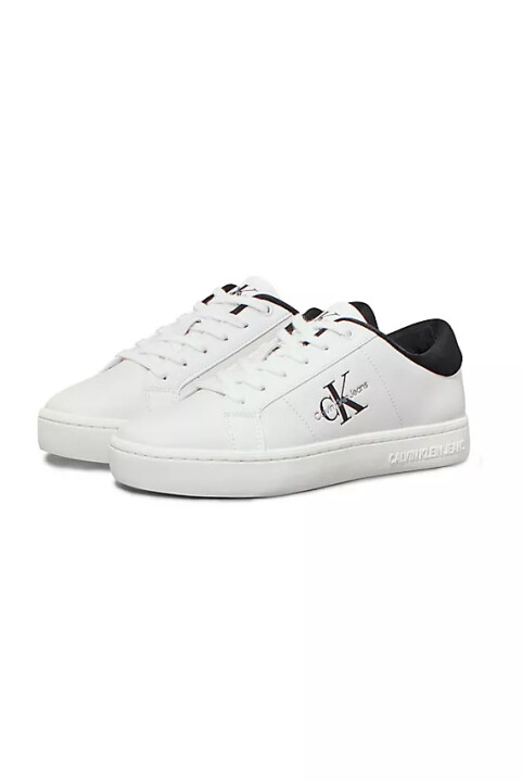 Kadın CLASSIC CUPSOLE LOWLACEUP LTH WN Sneaker-Beyaz-Siyah - 2