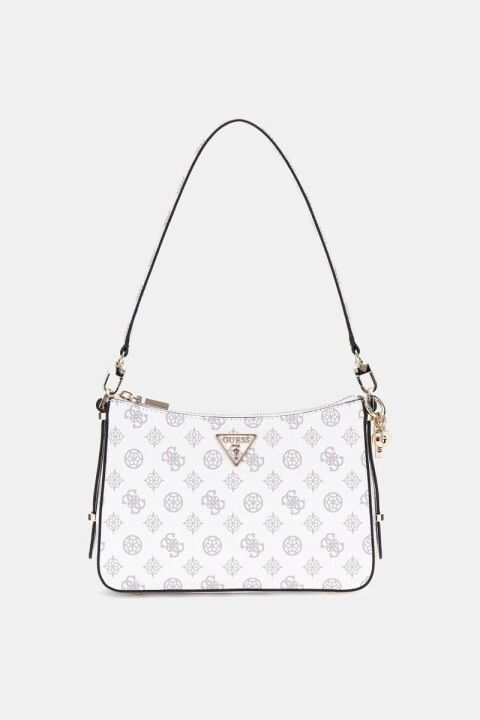 Kadın Eco Erica Mini Omuz Çantası - Beyaz - Guess