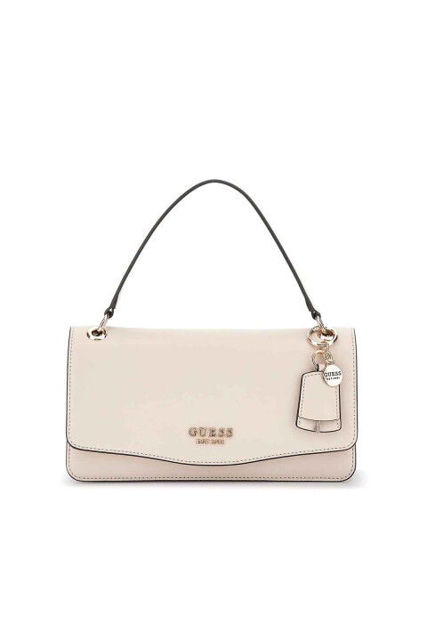 Kadın Eco Evaine Top El Çantası - Krem - Guess