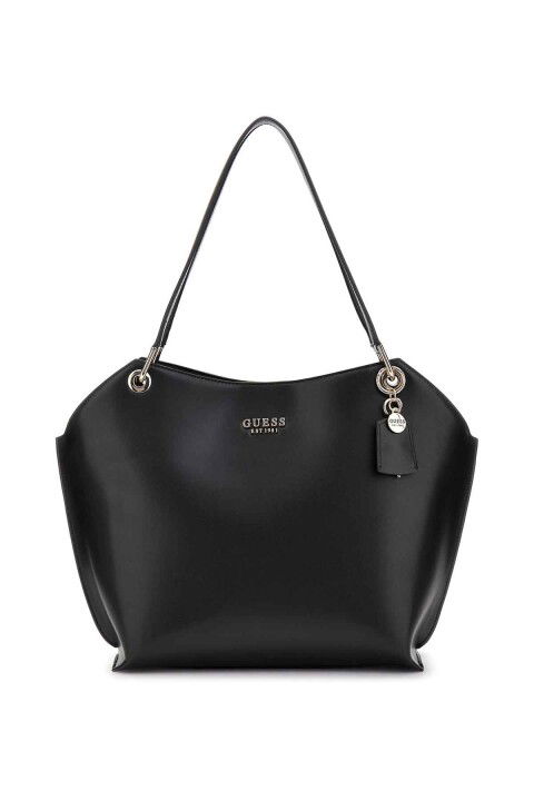 Kadın Eco Evaine Tote El Ve Omuz Çantası - Siyah - Guess