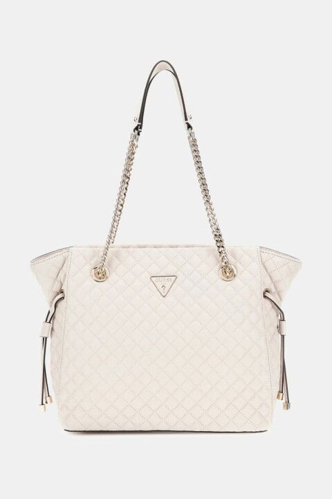 Kadın Eco Rianee Tote Çanta - Krem - Guess