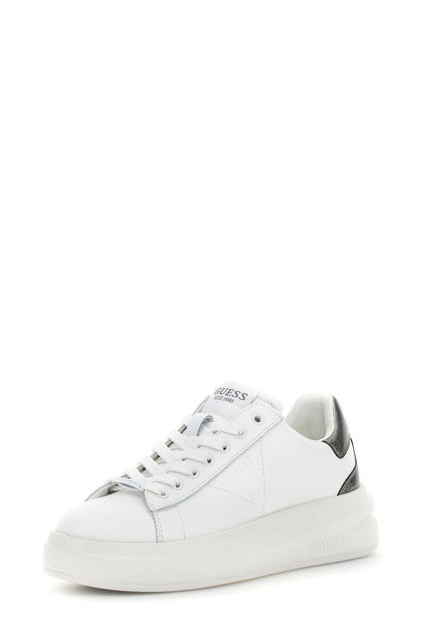 Kadın Elbina Sneaker - Beyaz/Gri - Guess