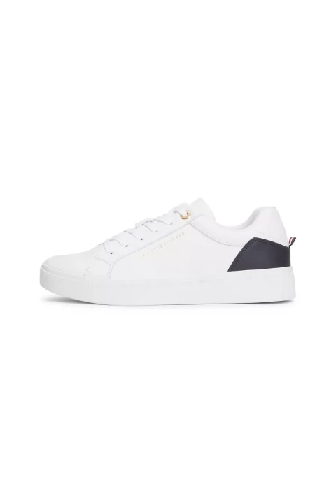 Kadın ELEVATED ESSENTIAL COURT SNEAKER Sneaker-Beyaz - 1