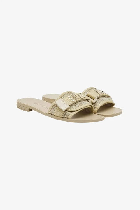 Kadın Elyze4 Casual Terlik- Altın - Guess