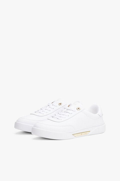 Kadın Essential Chic Court Sneaker - Beyaz - Tommy Hilfiger