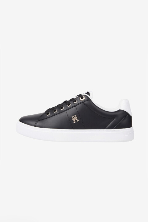 Kadın Essential Elevated Court Sneaker - Siyah - Tommy Hilfiger