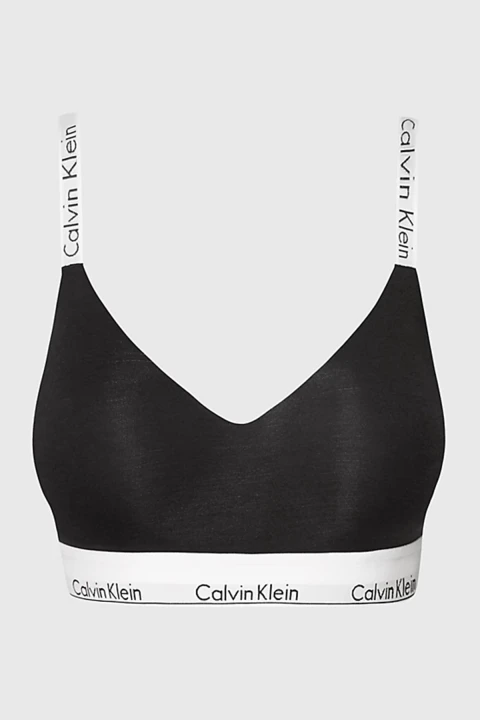 Kadın Full Cup Bralet Modern Pamuk - Siyah - 4