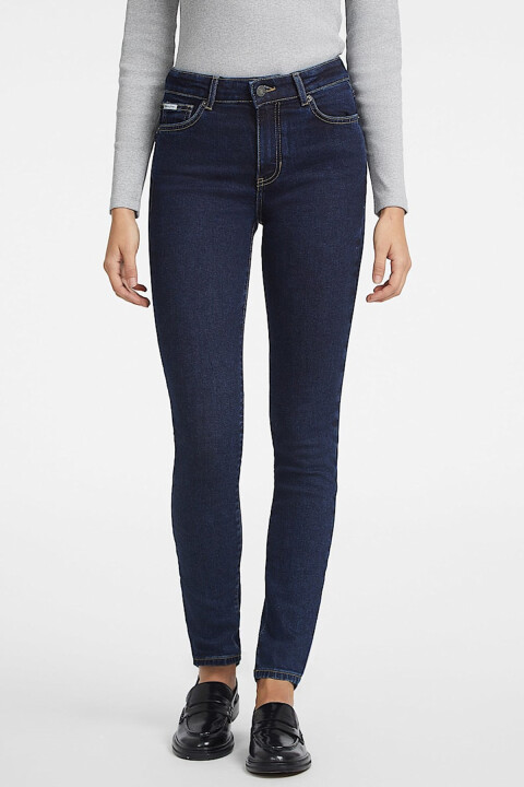 Kadın G05 Yüksek Bel Skinny Jean - Lacivert - GUESS