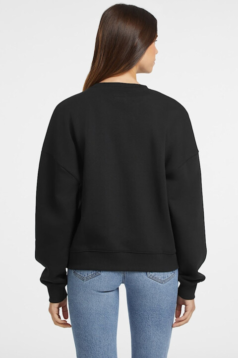 Kadın GJ CN OS ICONIC Sweatshirt - Siyah - 3