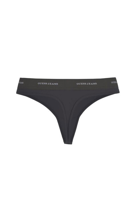 Kadın GJ Thong Accessories Külot - Siyah - Guess