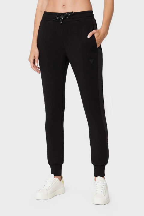 Kadın Guess Allie Jogger Spor Pantolon - Siyah - GUESS
