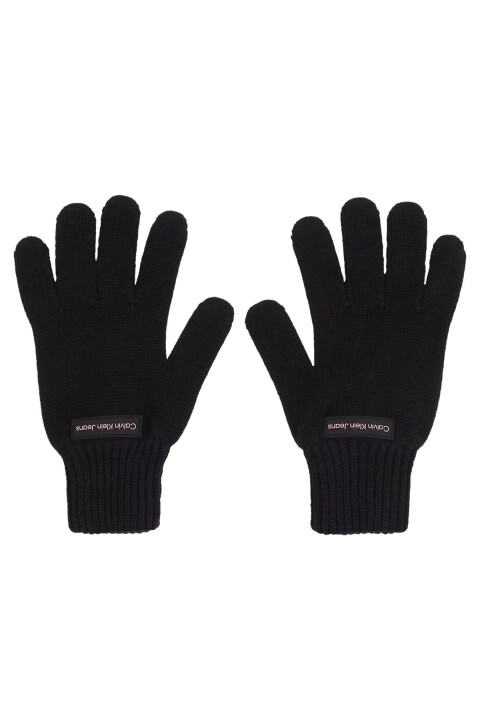 Kadın INST PATCH GLOVES Eldiven - Siyah - CALVIN KLEIN