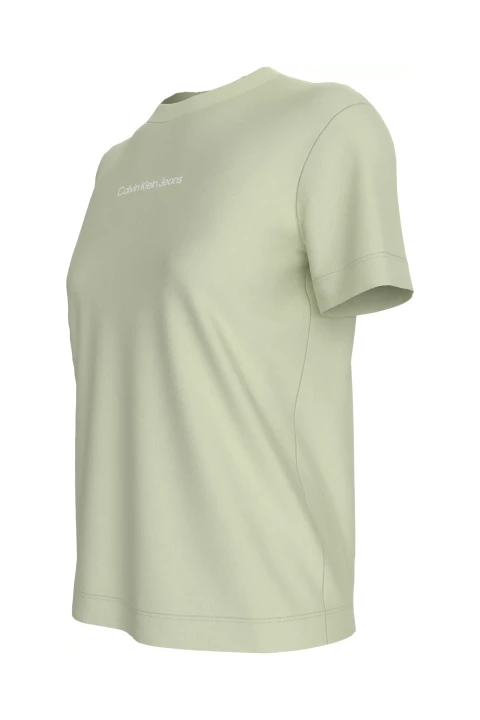 Kadın INSTITUTIONAL STRAIGHT TEE T-Shirt-Yeşil - 3