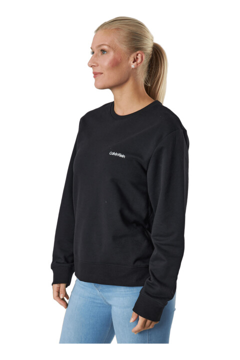 Kadın L/S Sweatshirt Lounge & Sleepwear - Siyah - 2