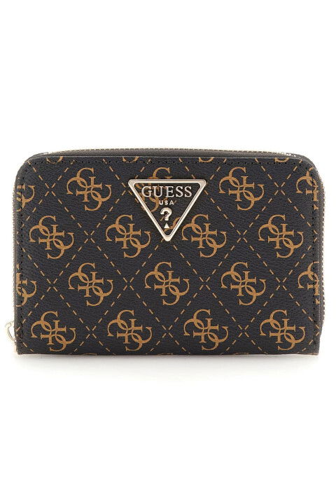 Kadın Laurel Slg Fermuarlı Cüzdan - Kahve - GUESS