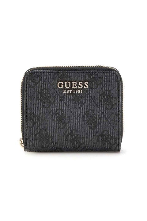 Kadın Laurel Slg Small Fermuarlı Cüzdan - Siyah - Guess