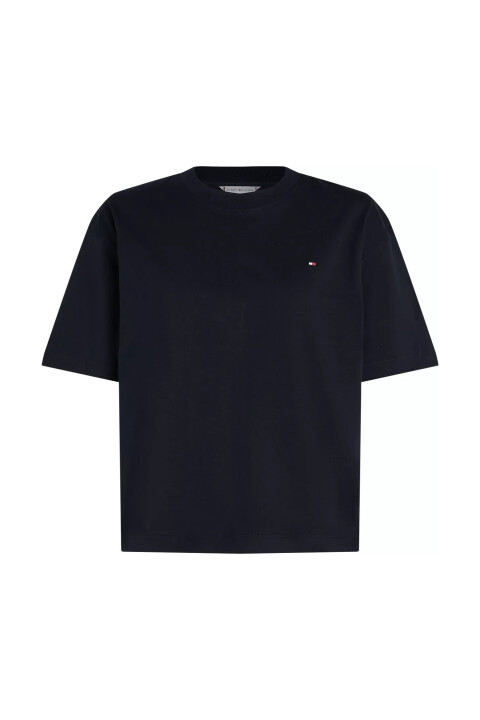 Kadın MODERN RELAXED C-NK SS T-Shirt - LACİVERT - Tommy Hilfiger