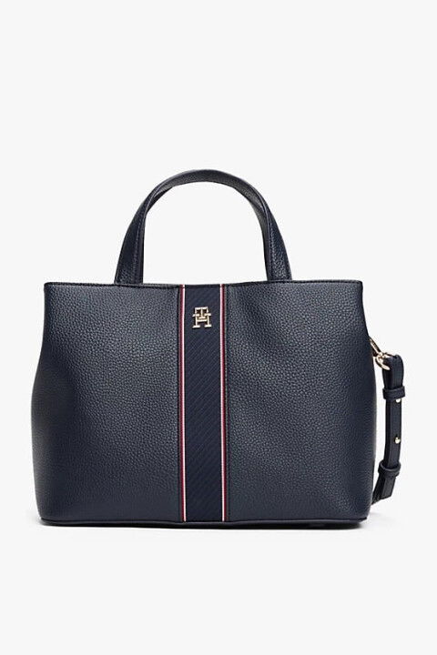 Kadın Monogram El Çantası - Lacivert - Tommy Hilfiger