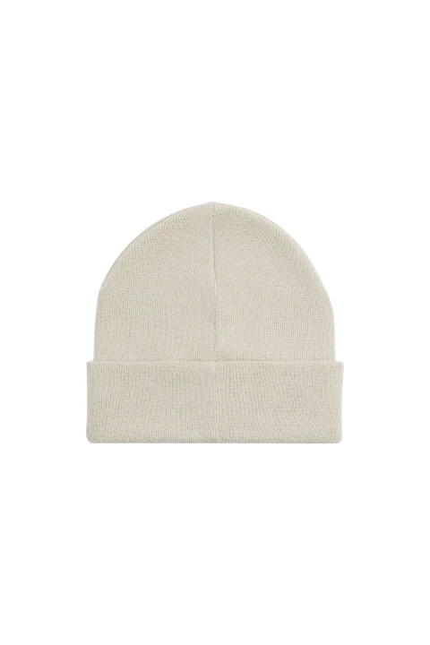 Kadın MONOGRAM EMBRO BEANIE Bere-Krem - 3