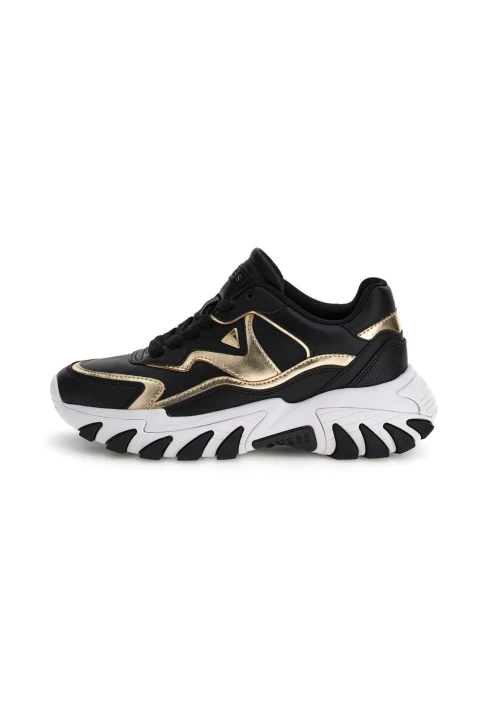 Kadın NOWAH SNEAKER Ayakkabı - Siyah Gold - 2