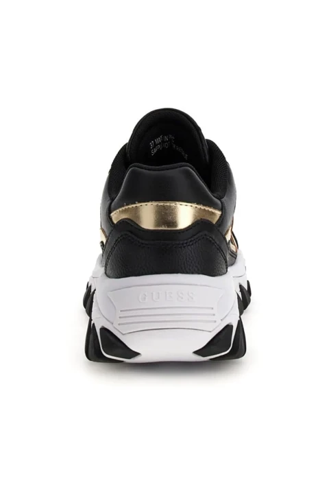 Kadın NOWAH SNEAKER Ayakkabı - Siyah Gold - 4