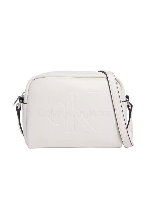 Kadın Sculpted Camera Bag18 Mono El Çantası - Gri - CALVIN KLEIN