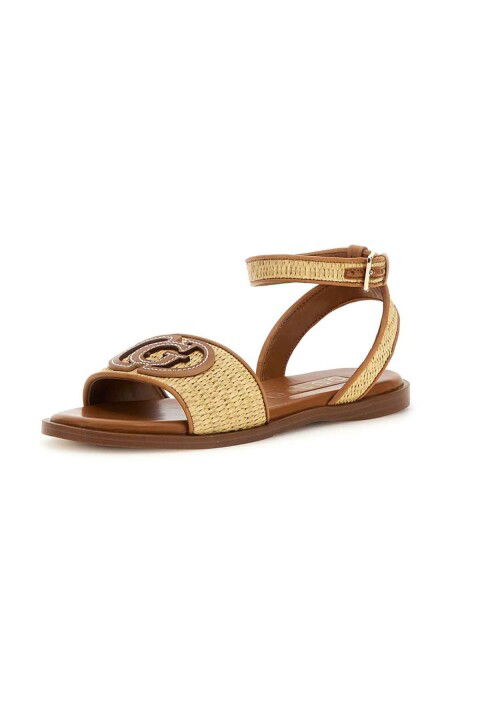 Kadın Siyona Casual Shoes Sandalet - Kahverengi - Guess