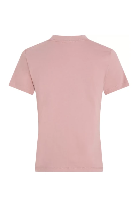 Kadın SS MONOLOGO CREWNECK T-Shirt - Pembe - 2