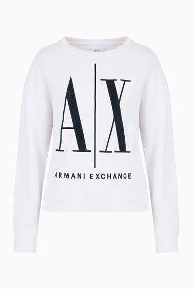 Kadın Sweatshirt - Beyaz - ARMANI EXCHANGE