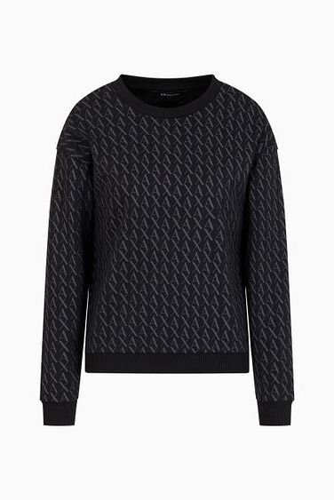 Kadın Sweatshirt - Siyah - ARMANI EXCHANGE