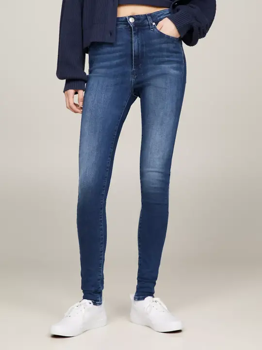 Kadın Sylvia Hr Super Skny Jean Pantolon - Denim - 1