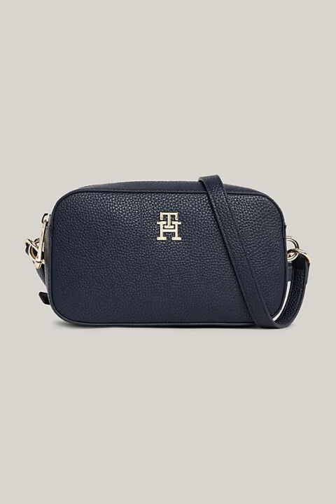 Kadın Th Amblemli Çapraz Çanta - Lacivert - Tommy Hilfiger