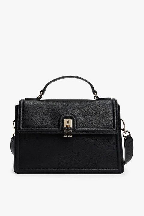 Kadın Th Eternity Mini Satchel El Çantası - Siyah - Tommy Hilfiger