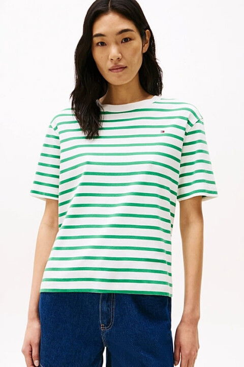 Kadın Th Modern Cody T-Shirt - Yeşil - Tommy Hilfiger