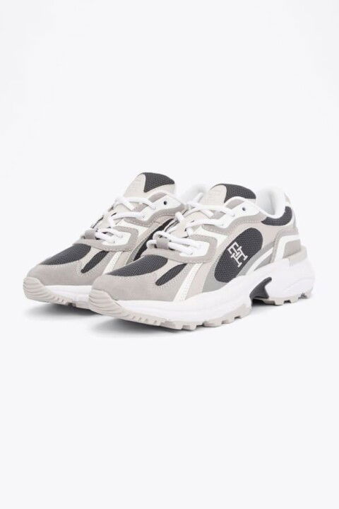Kadın Th Modern Rugged Sneaker - Gri - Tommy Hilfiger